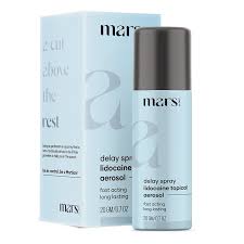 Mars by GHC Delay Spray With Lidocaine For Men To Last Long Better Climax 20g