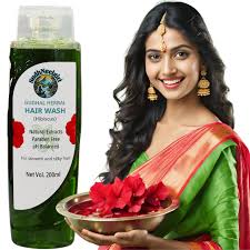 Sudha Neelagiri Gudhal Hibiscus Herbal Hair Wash Shampoo 200 Ml