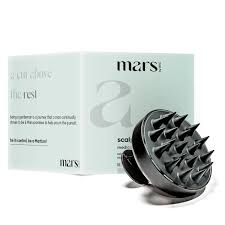 Mars by GHC No Battery Required Scalp Head Massager Black