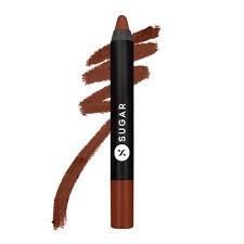 SUGAR Cosmetics Matte as Hell Crayon Lipsticks for Women 2 8gm 19 Emma Woodhouse