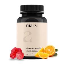 Mars by GHC Hyaluronic acid and Vitamin C Gummies for Skin Glow and Radiance 30N Pack of 1
