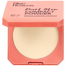 BLUE HEAVEN PEARL GLOW COMPACT POWDER Compact HONEY medium 9 g