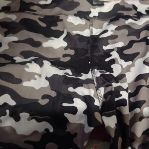 Private Label Women Shorts Xxl Black Camoflage