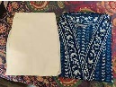 Private Label kurta and pant set for women Blue White XXS Size