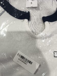 Private Label Womens White Top S Size