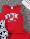 Private Label Boys Clothing Set Red L Size