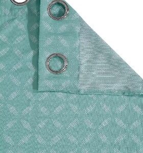 Private Label Door Curtain Green 2 Pcs