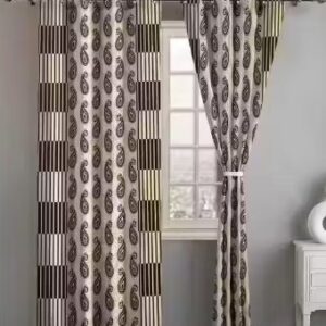 Private Label NAAZ COLLECTION 3D PRINT CURTAIN PACK OF 1 PC