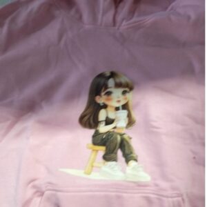 Private Label KIDS HODDIE PINK FREE SIZE