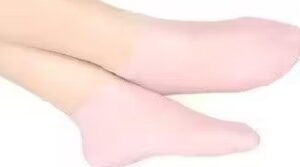 Private Label Hydrating Silicone Heel Socks for Cracked and Dry Feet