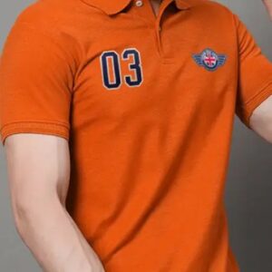 Szn Men polo T shirt Size XXL Colour Orange