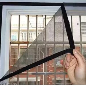 Private Label Black colour window mosquito net for protection from the mosquito to family