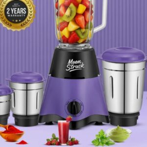 Moonstruck Purple 750 Watt Mixer Grinder with 4 Jars