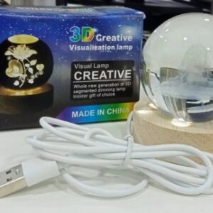 Private Label 3D Crystal Adiyogi LED Night Lamp