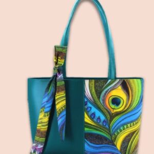 Private Label WomenPeacock print handbag