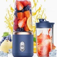 Private Label Portable Usb Juicer Blender Mixer Grinder Mixer Juicer Jar 400 ml