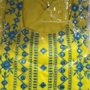 Private Label WOMEN YELLOW KURTA 38