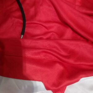 Private Label Red Colour Half Sleeve hoodie