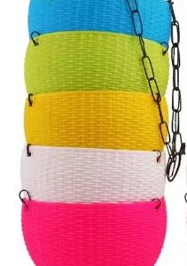 Private Label Gamlakart Hanging Pots Pack of 4 6 5 Inch Random Colours