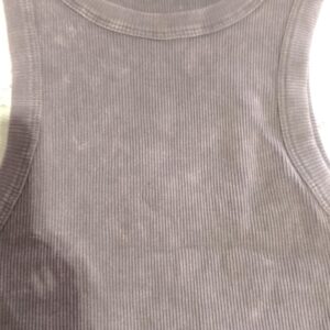 H And M Women Xs Size Sleeveless Top Grey
