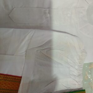 Private Label White Colour Panjabi Set 18 Size