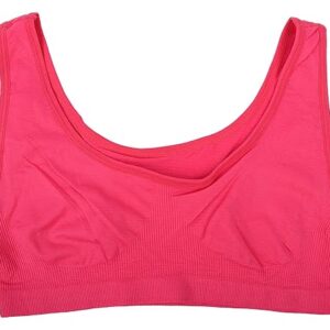 Private Label Pink Colour Womens Sports Bra Free Size