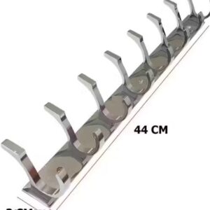 Private Label Ghardwar 8 Pin Cloth Hanger Door Wall Hooks Rail for Hanging Clothes