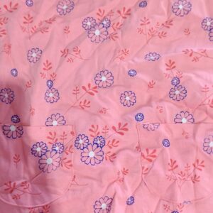 Zoo Pink w Frock For Baby Girl 5 No Size Cotton