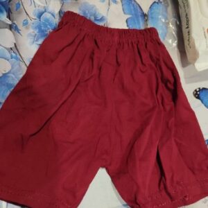 Private Label kids half pant maroon