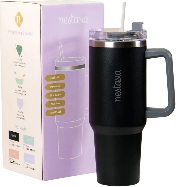 Nestasia 1200 ml Steel Bottle Black