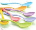 Private Label Colorful Plastic Ice Cream Spoon