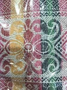 Private Label Long Durable Both Side Usable Cotton Blanket Multicolour