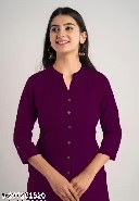 Private Label Womens maroon kurti M size