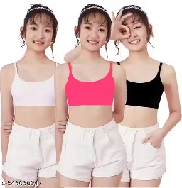 Private Label Womens cotton Non padded Every day sleep bra magical bra 3 Pcs Free Size