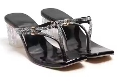 Private Label Women Block Heel sandal 8 size