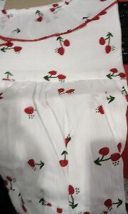 Private Label Girls Frock White Free Size