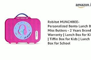 Munchbee Rabitat Personalized Bento Lunch Box Miss Butters