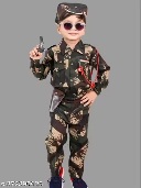 Private Label Kids army Dress Multicolour 22 Size