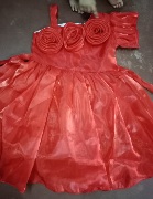 Private Label Girls Red Frock 20 Size