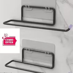 Private Label Paper Towel Holder with Towel Bar for Kitchen Bathroom Pack Of 2