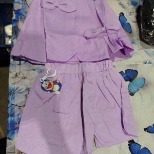 Private Label Kids Top Pant Set purple colour 16 size