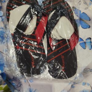 Private Label mens sandal blak and red 7 no