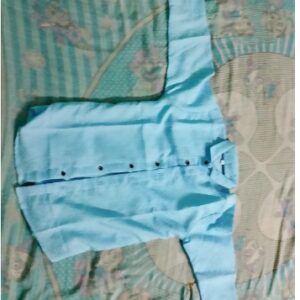 NETPLAY BRAND STYLIST BOY SHIRT SIZE 38 SKY BLUE COLOUR