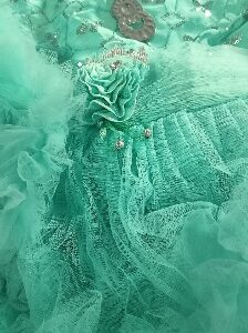 Private Label Girls Green Frock 28 Size