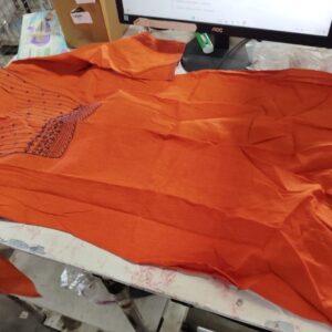 Woman pure cotton kurtis orance colour XL size