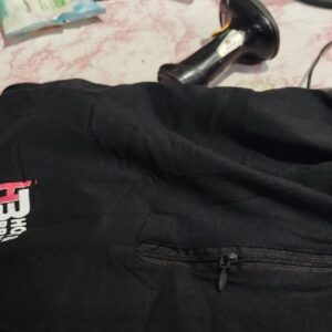 Mens black track pant