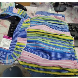 Woman stylish dress multi colour XXL size