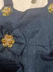 Private Label Girls Free Size Teal frock