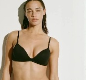 Private Label Womens padded Bra 28 Size Black