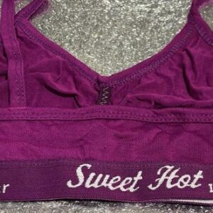 Private Label Women Sport Bra size 34 Parple